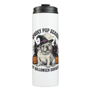 Bouteilles Isothermes Chemise de Bulldog Halloween Chien Sorcière Mignon
