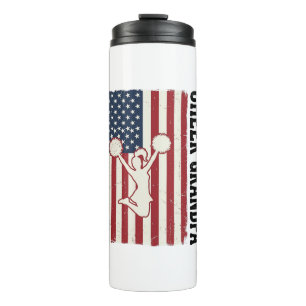 Bouteilles Isothermes Chemise de conception de drapeau vintage patriotiq
