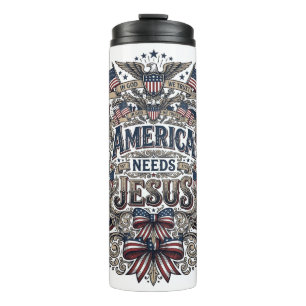 Bouteilles Isothermes Chemise Vintage Patriotique America A Besoin De Jé