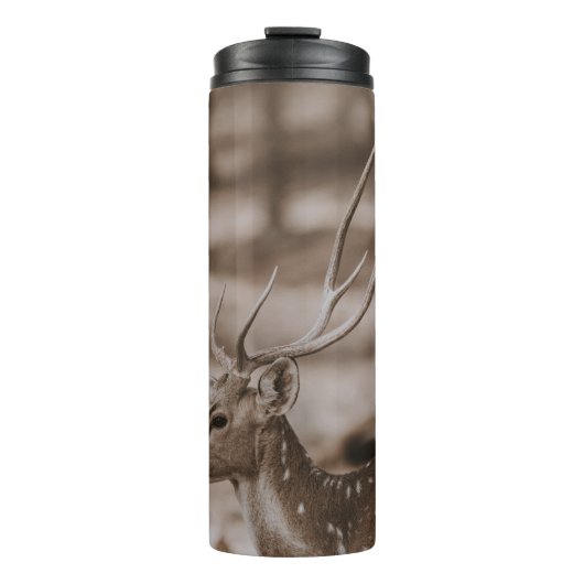 BOUTEILLES ISOTHERMES CHER AVEC DES ANTLERS (Devant)