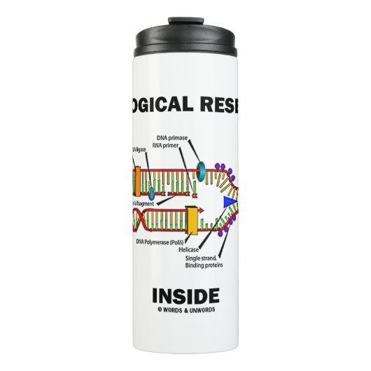 Bouteilles Isothermes Chercheur généalogique dans la réplication de l'AD (Devant)