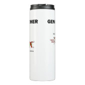 Bouteilles Isothermes Chercheur généalogique dans la réplication de l'AD (Dos)