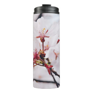 BOUTEILLES ISOTHERMES CHERRY BLOSSOM FLEURS EN MACRO SHOT