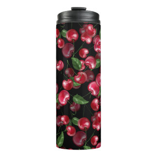 Bouteilles Isothermes Cherry Fruit on black