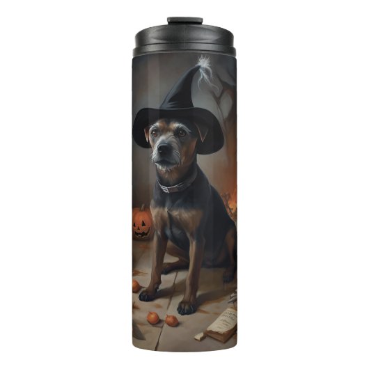 Bouteilles Isothermes Chesapeake Bay Terrier Citrouille Halloween effray (Devant)