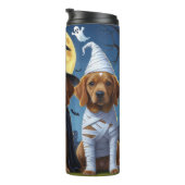 Bouteilles Isothermes Chesapeake Bay Terrier Citrouille Halloween Funny (Tourné sur la droite)