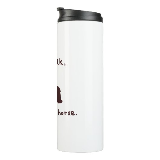 Bouteilles Isothermes cheval (Tourné sur la droite)