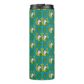 Bouteilles Isothermes Cheval blanc avec Chaussure de Cheval d'or, Motif  (Dos)