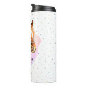 Bouteilles Isothermes Cheval Equestrié animal Monogramme Motif (Tourné sur la droite)