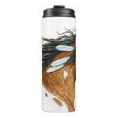 Bouteilles Isothermes Cheval Majestic Curly par Bihrle (Devant)