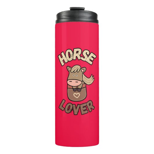 Bouteilles Isothermes Cheval mignon (Devant)