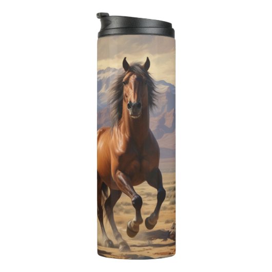 Bouteilles Isothermes Cheval sauvage (Tourné sur la droite)