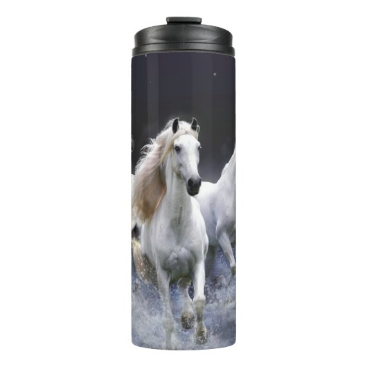 Bouteilles Isothermes Chevaux à lancer l'oreiller (Devant)