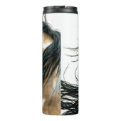 Bouteilles Isothermes Chevaux majestueux par Bihrle (Dos)