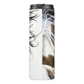 Bouteilles Isothermes Chevaux majestueux par Bihrle (Dos)