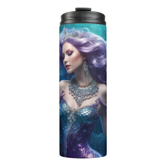 Bouteilles Isothermes Cheveux mauve de sirène (Devant)