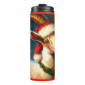 Bouteilles Isothermes Chèvre de Noël 2 (Devant)