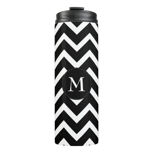Bouteilles Isothermes Chevron noir (Devant)