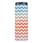 Bouteilles Isothermes Chevron pastel (Dos)