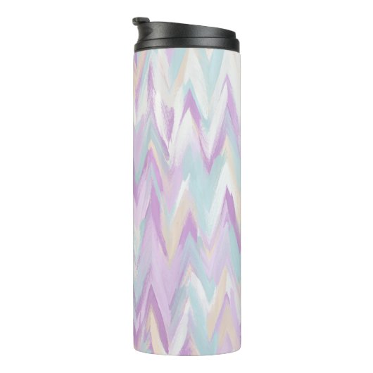 Bouteilles Isothermes Chevrons Abstraits (Tourné sur la droite)
