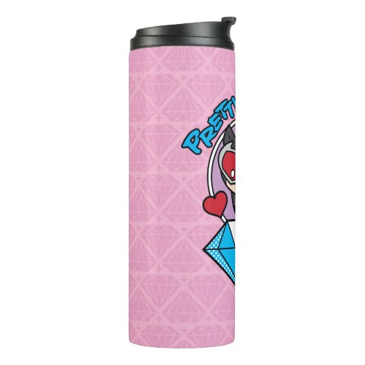 Bouteilles Isothermes Chibi Catwoman assise Sur Le Grand Diamant (Tourné sur la gauche)