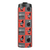 Bouteilles Isothermes Chibi Harley Quinn Checker Motif (Devant)
