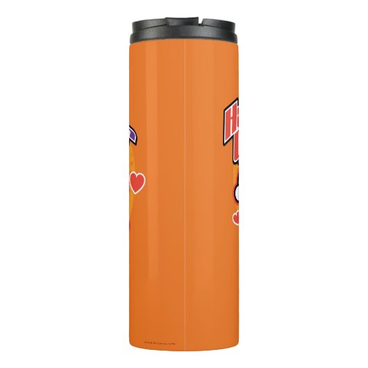 Bouteilles Isothermes Chibi Harley Quinn & Chibi Joker Coeurs (Dos)