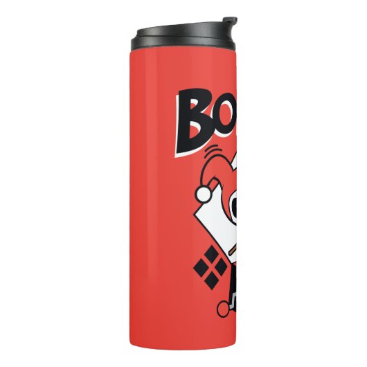 Bouteilles Isothermes Chibi Harley-Quinn-In-A-Box Avec Marteau (Tourné sur la gauche)