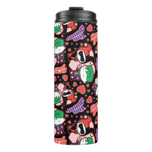 Bouteilles Isothermes Chibi Joker et Harley Heart Motif