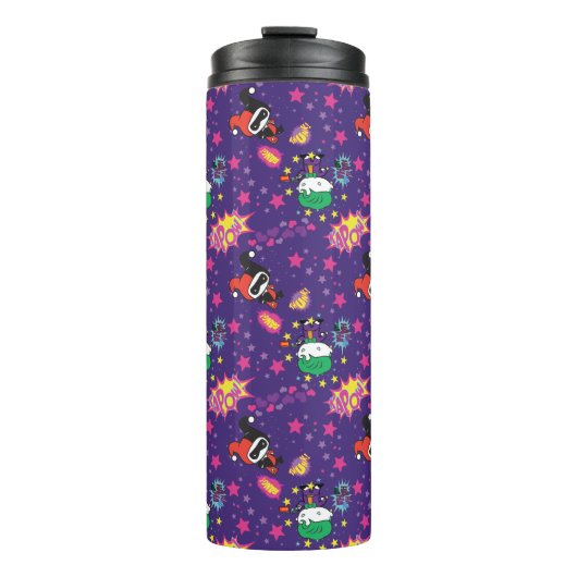 Bouteilles Isothermes Chibi Joker et Harley Motif (Devant)