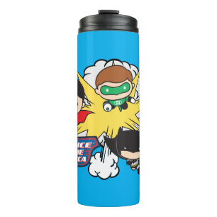Bouteilles Isothermes Chibi Justice League of America Explosion