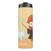 Bouteilles Isothermes Chibi Ron Weasley Patronus (Devant)