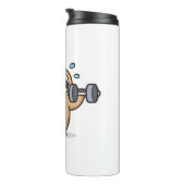 Bouteilles Isothermes Chibi Sloth Gym Échec - Cute Kawaii Drôle Entraîne (Tourné sur la droite)