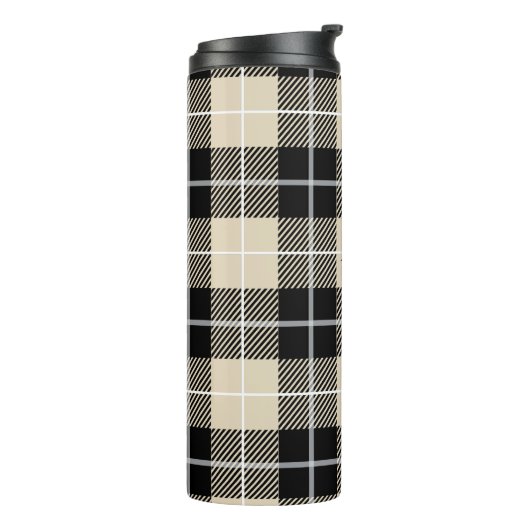 Bouteilles Isothermes Chic Monogram Thompson Camel Plaid Motif (Tourné sur la gauche)