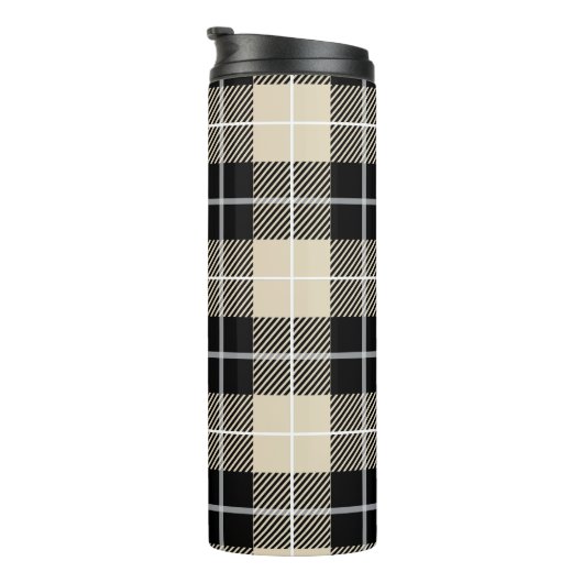 Bouteilles Isothermes Chic Monogram Thompson Camel Plaid Motif (Tourné sur la droite)