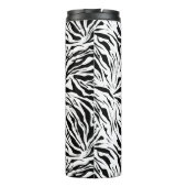 Bouteilles Isothermes Chic Monogramme Zebra Print (Dos)