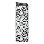 Bouteilles Isothermes Chic Monogramme Zebra Print (Tourné sur la droite)