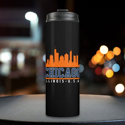 Bouteilles Isothermes Chicago Illinois Beatiful Skyline