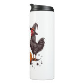Bouteilles Isothermes Chicken sorcière Citrouille d'Halloween automne (Tourné sur la droite)