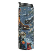 Bouteilles Isothermes Chien berger allemand équitation moto Noël (Tourné sur la droite)