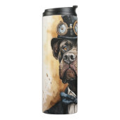 Bouteilles Isothermes Chien Cane Corso Steampunk (Tourné sur la gauche)