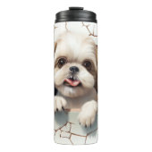 Bouteilles Isothermes Chien chih-tzu 3-D mignon (Devant)