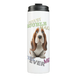 Bouteilles Isothermes Chien Cuttest Trouble Maker Cute Adorable Funny