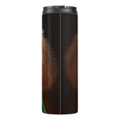 Bouteilles Isothermes Chien de caniche en tenue de jour St. Patrick (Dos)