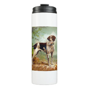 Bouteilles Isothermes Chien de chasse avec oiseau dans la bouche