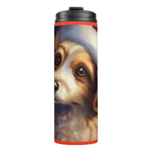 Bouteilles Isothermes Chien de Noël 2