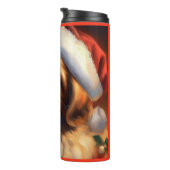 Bouteilles Isothermes Chien de Noël 2 (Tourné sur la droite)