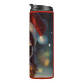 Bouteilles Isothermes Chien de Noël 4 (Tourné sur la droite)