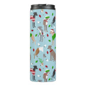 Bouteilles Isothermes Chien de Noël italien Greyhound (Dos)