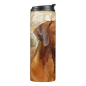 Bouteilles Isothermes Chien de Rhodesian Ridgeback (Tourné sur la gauche)